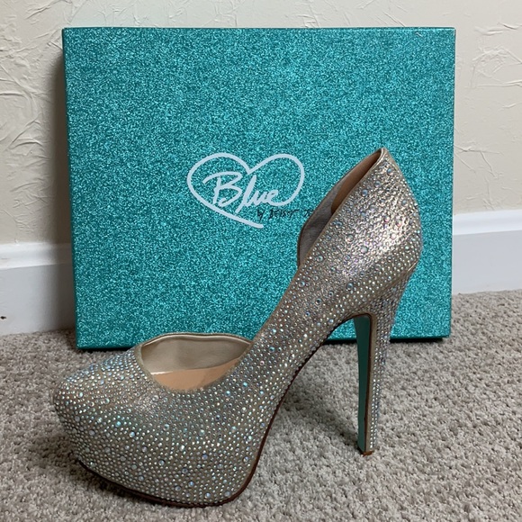Blue by Betsy Johnson (Platform Pumps) - Picture 2 of 12
